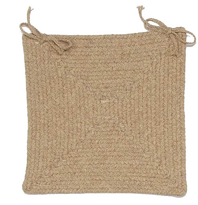 shear natural chair pads colonial mills cmi braided rugs