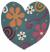 View: 1708 Heart / Light Turquoise