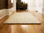 ZATAR Ribbed Loop Pile Natural Wool &amp; Jute