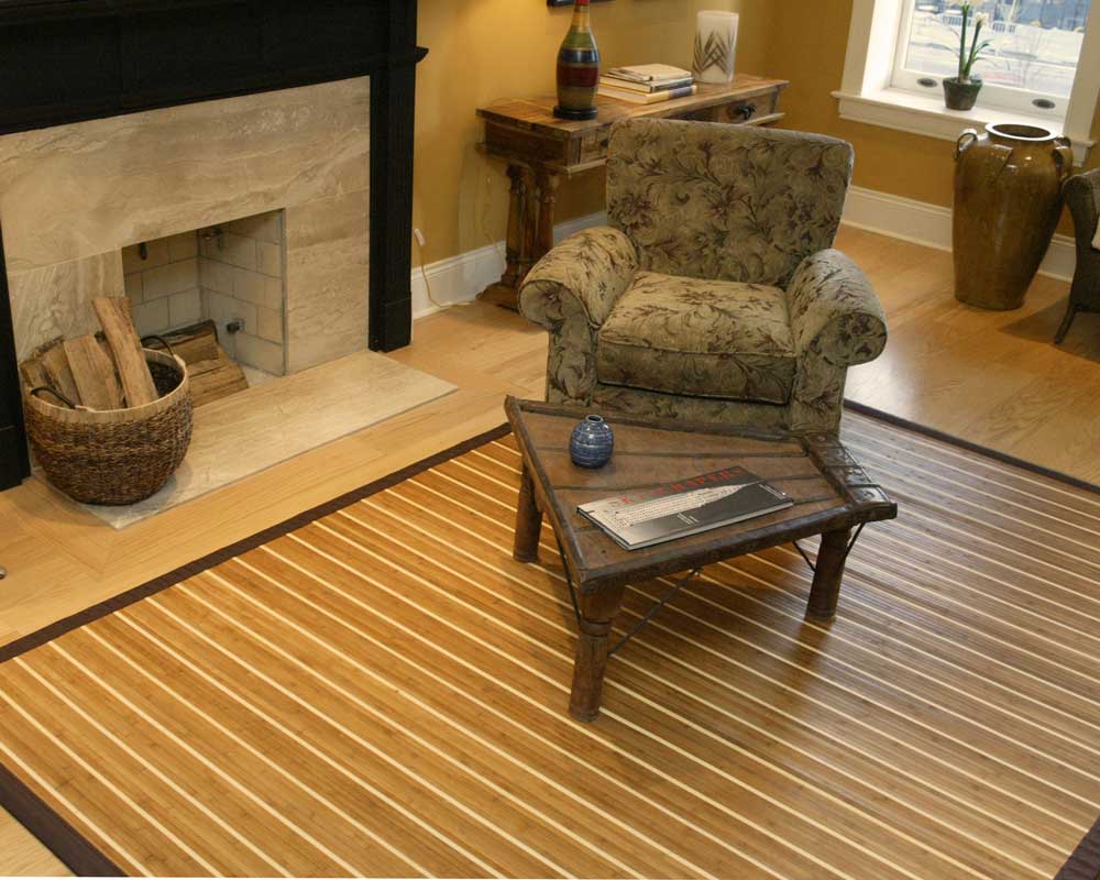 Premier Bamboo Anji Mountain Rugs Natural Fiber Bamboo Rugs