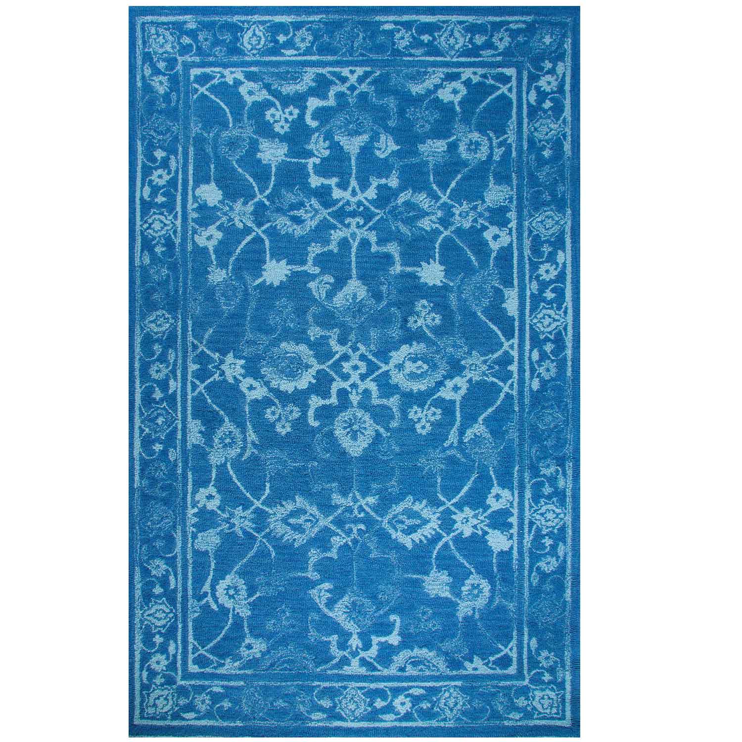 Dynamic Area Rugs Avalon 88802 in 591 Dark Blue/Light Blue