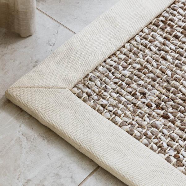 Bombay Collection Fibreworks Jute and Sisal Blend Natural Area Rugs