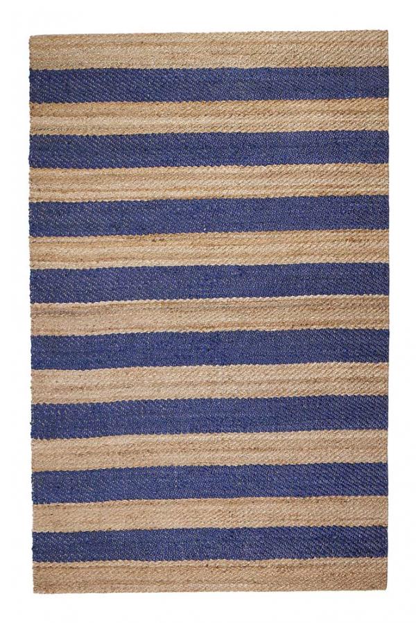 Anji Mountain Jute Aare Rugs Harmony Navy Collection