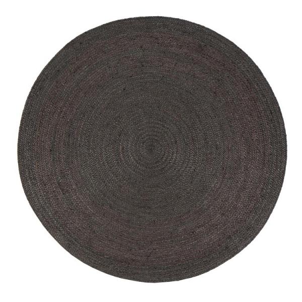 Anji Mountain Round Braided Jute Area Rugs Kerala Collection