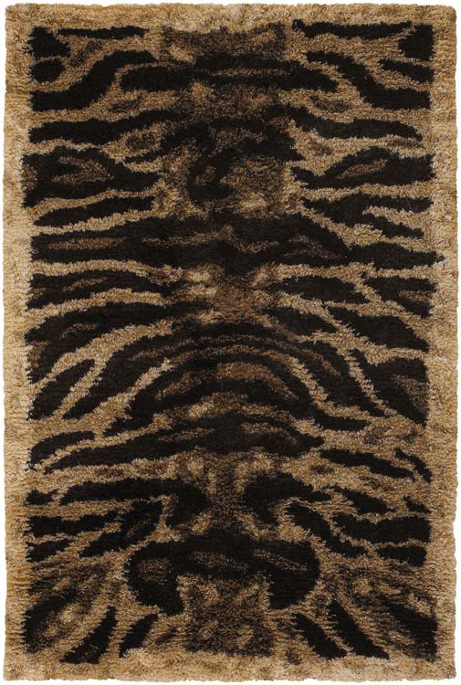 Tiger Print Area Rug