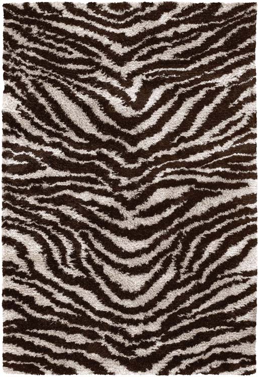 Tiger Zebra Print Area Rug