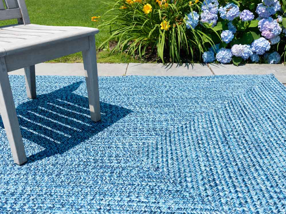 Outdoor Rug ,indoor Outdoor Washable Rugs ,blue Rug,area Rug, Garden Patio  Area,utility Mat, Garden Rug, Doormat,outdoor Decor,garden Decor 