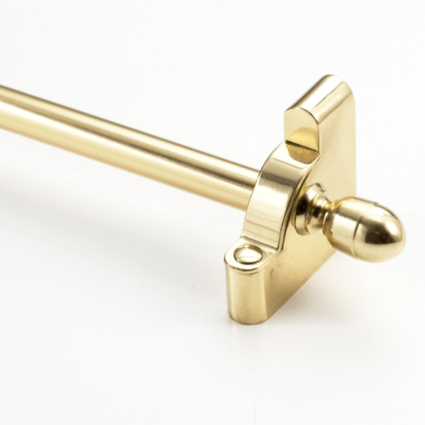 Heritage Stair Rod Collection with Tubular Rods and Acorn Finials