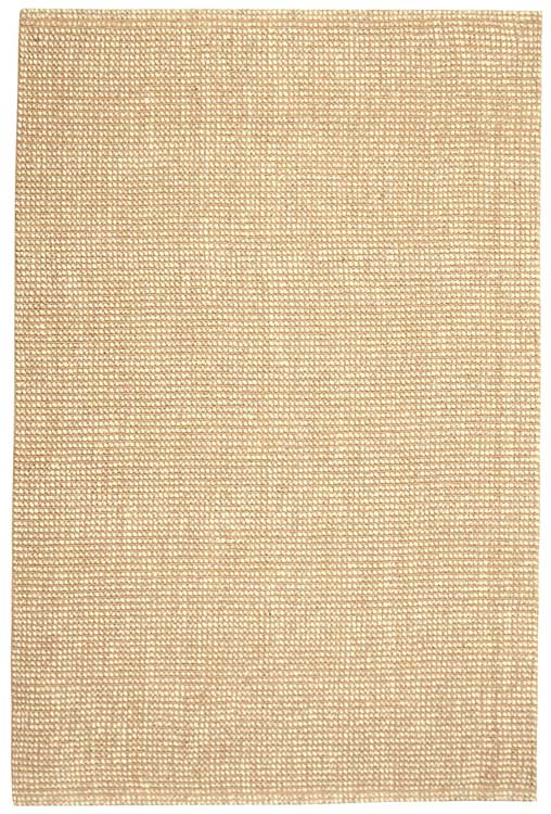 ZATAR Ribbed Loop Pile Natural Wool & Jute