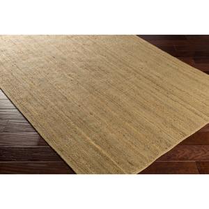 Camel Colored Braided Jute Area Rug