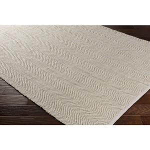 Ivory Wheat Colored Seagrass Herringbone Area Rug